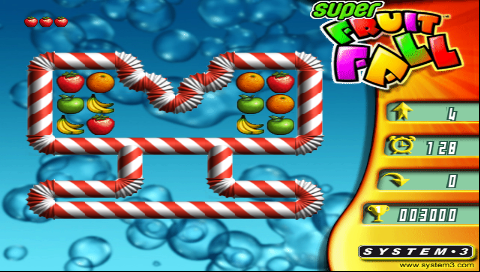 Super Fruit Fall screenshot 3 for PSP